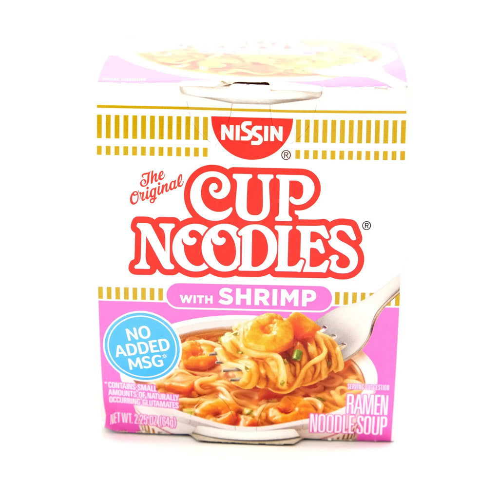 Nissin Cup Noodles with Shrimp – 2.25 oz (64 g)