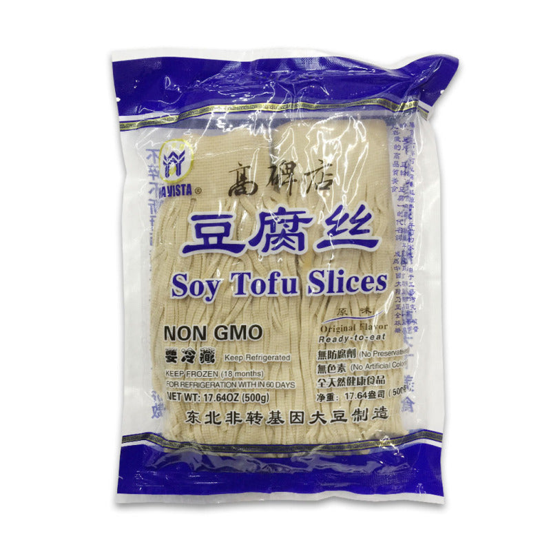 Gaobeidian Shredded Soy Tofu - Original Flavor  17.64 oz