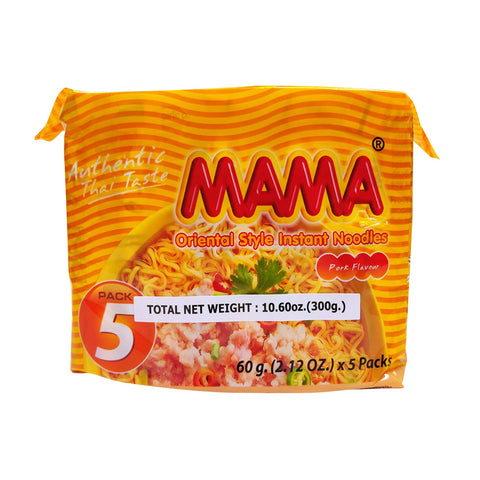 Mama Noodle Miced Pork 5-ct 300g