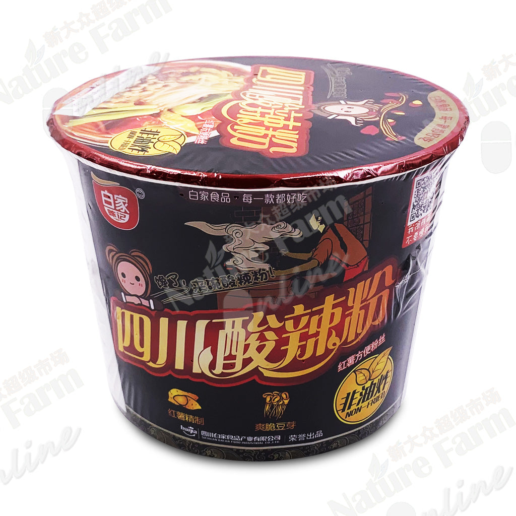BAIJIA Sichuan sour and spicy vermicelli (cup) 105g