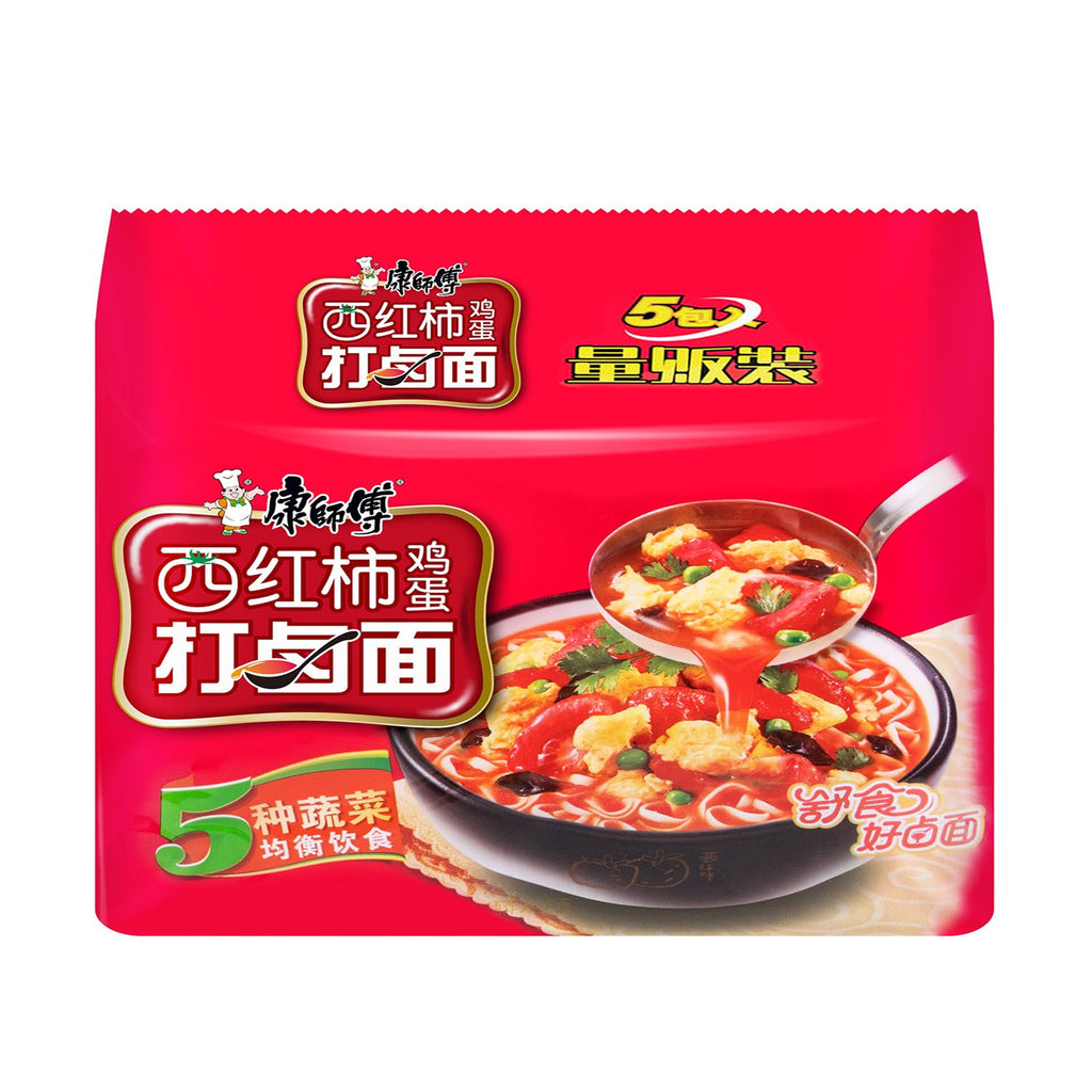MASTER KONG Tomato Flavored Instant Noodle 5Packs