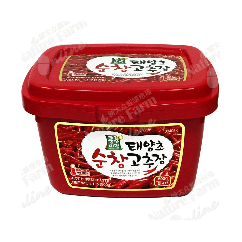 Jong Gavison韓式辣椒醬 (500g)