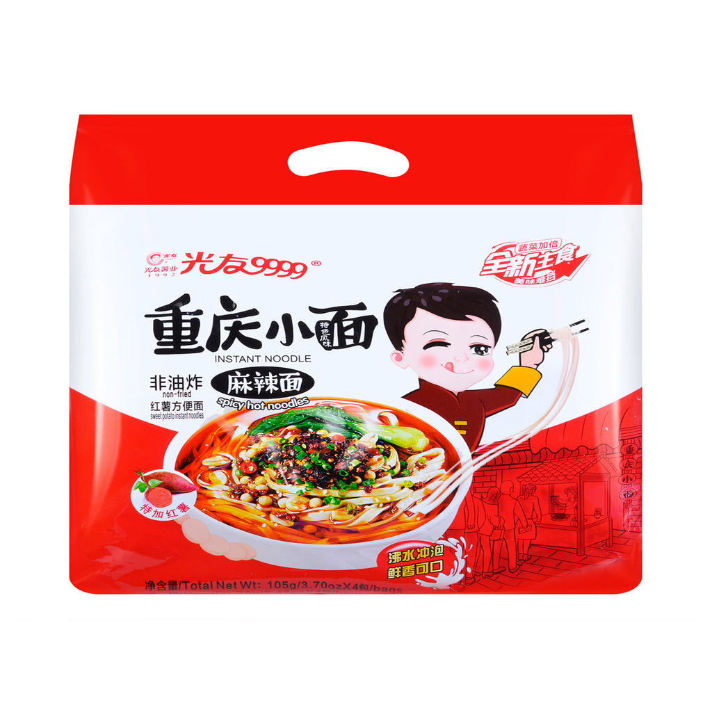 GUANGYOU Spicy Hot Noodles 4*105g