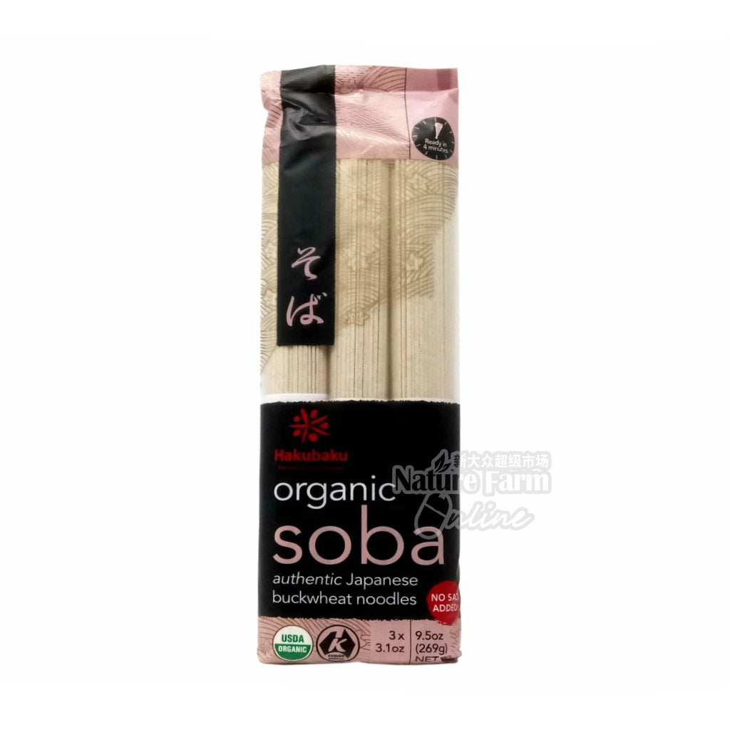 Hakubaku Organic Soba Noodle 269g