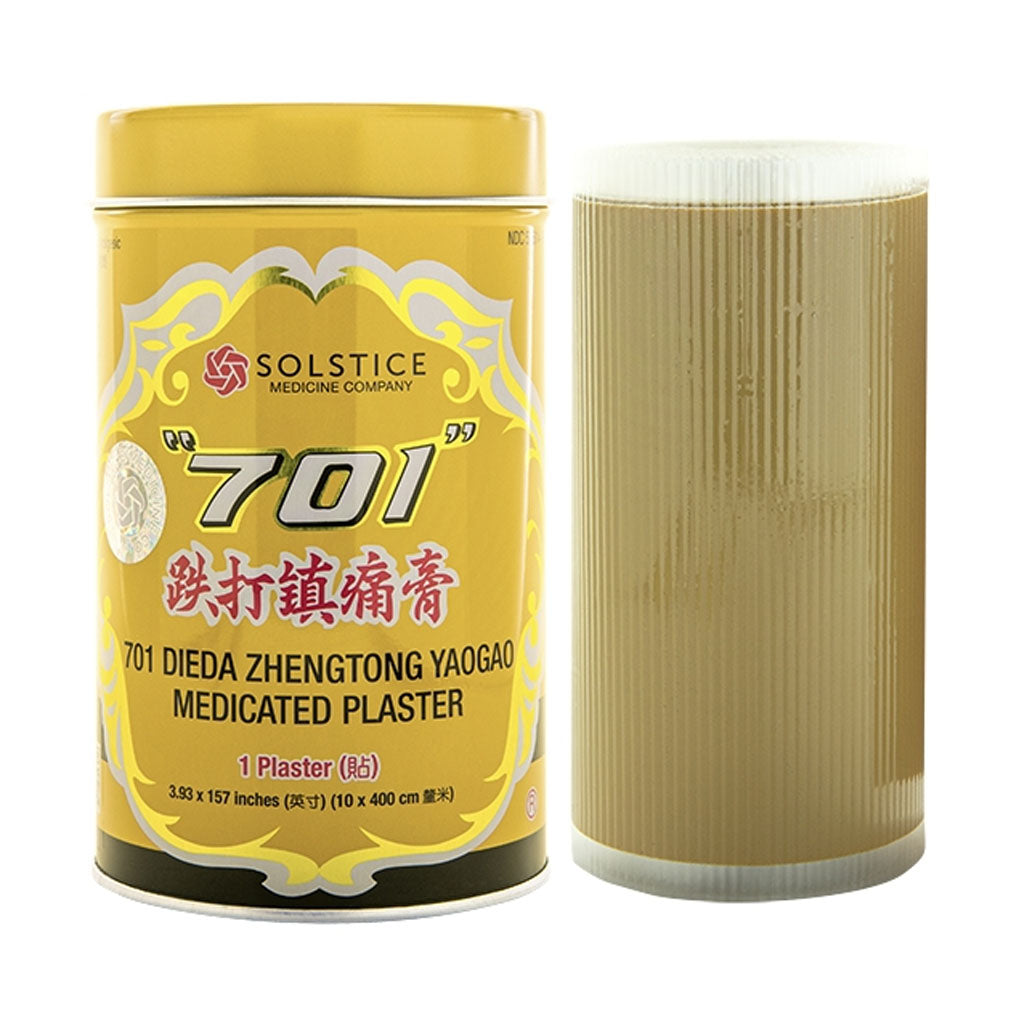 701 Dieda Zhengtong Yaogao Medicated Plaster 1 roll (3.93 x 157 inches) per can