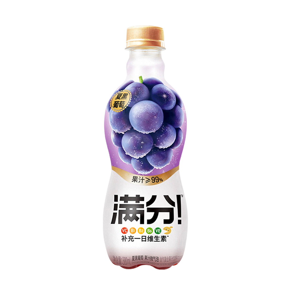 Genki Forest Full Marks Micro-Bubble Juice Summer Black Grape 380ml