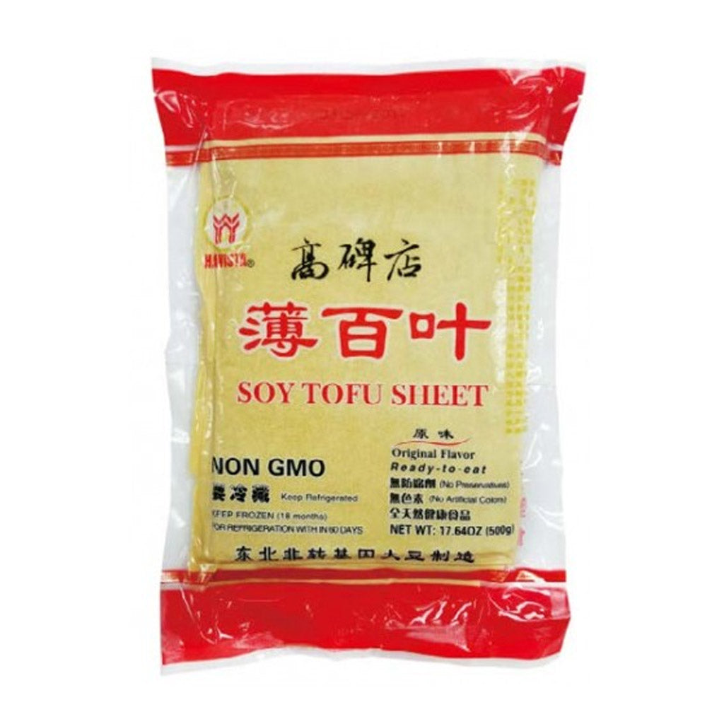 Gaobeidian Soy  Tofu Sheet 500g- Original Flavor