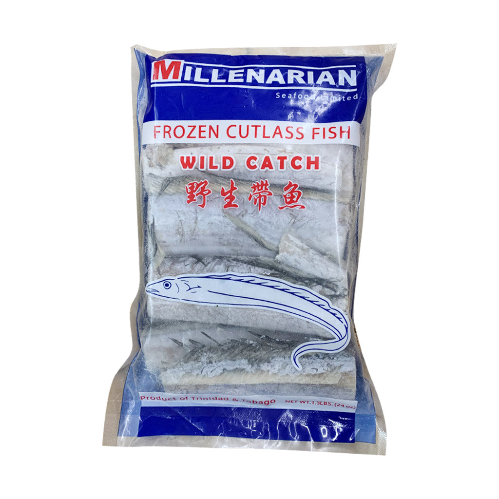 Millenarian Frozen Cutlass Fish (Wild Catch) 1.5 LB