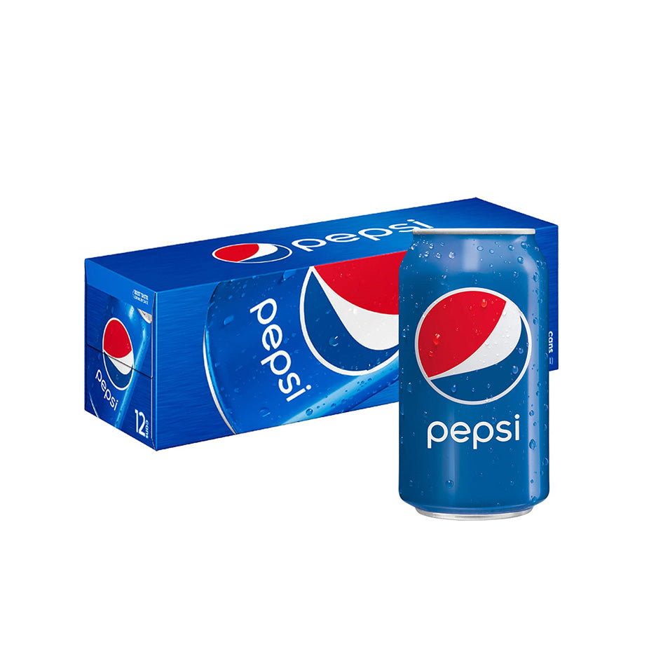 Pepsi Cola Cans (12 Count 12 Fl Oz Each) (Packaging May Vary)