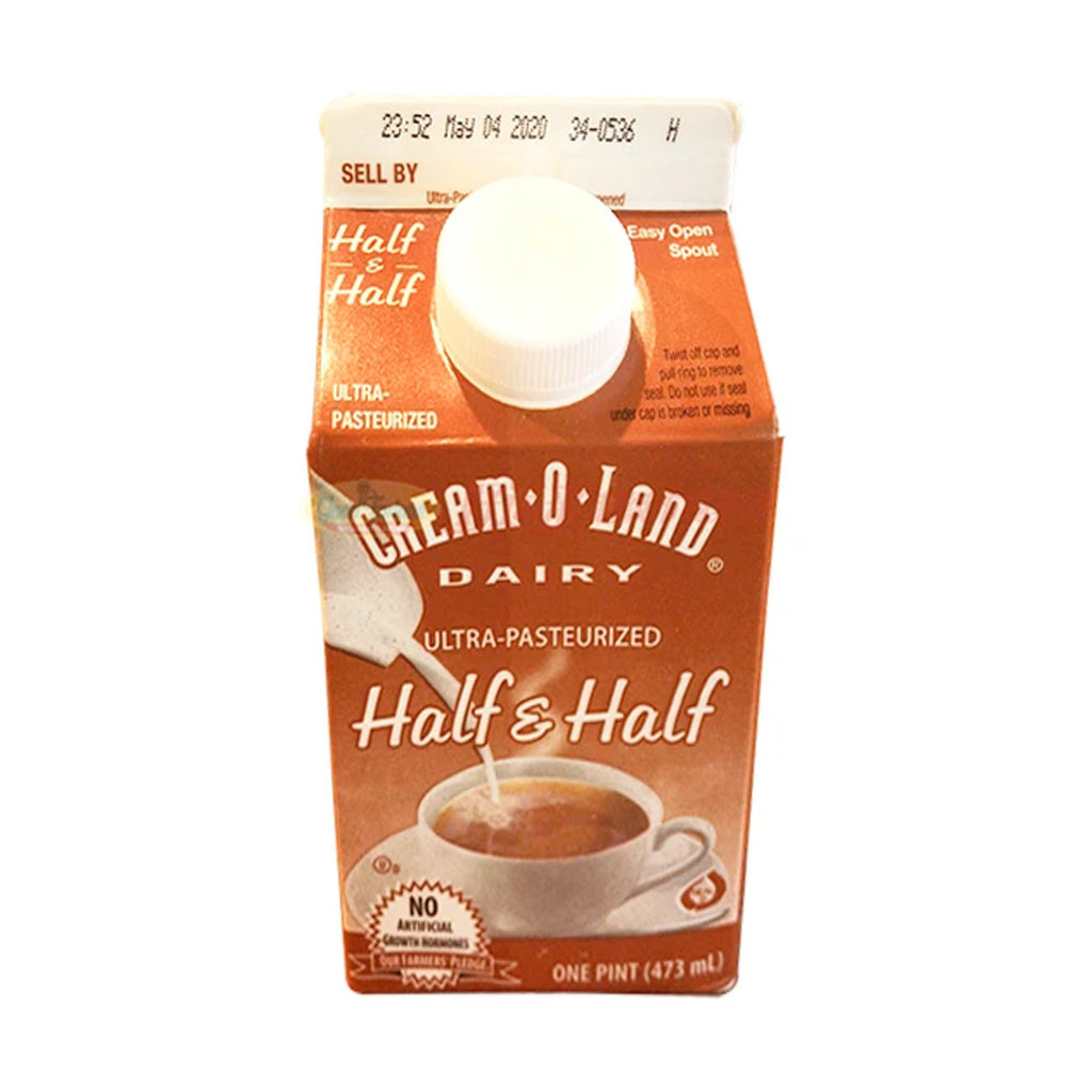 Cream-O-Land Pint Half & Half (1)PINT