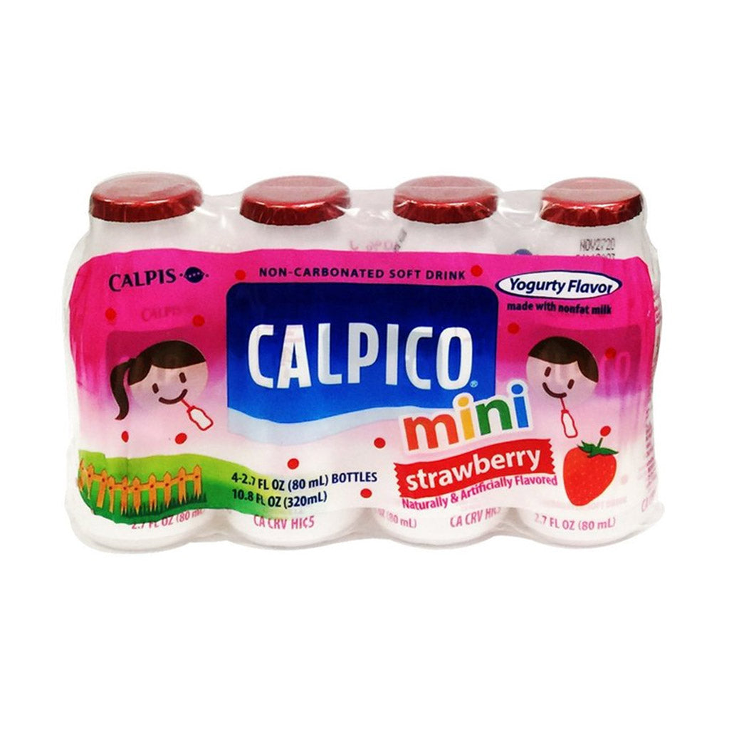 New Calpico Mini Non Carbonated Soft Drink Strawberry (10.80floz)