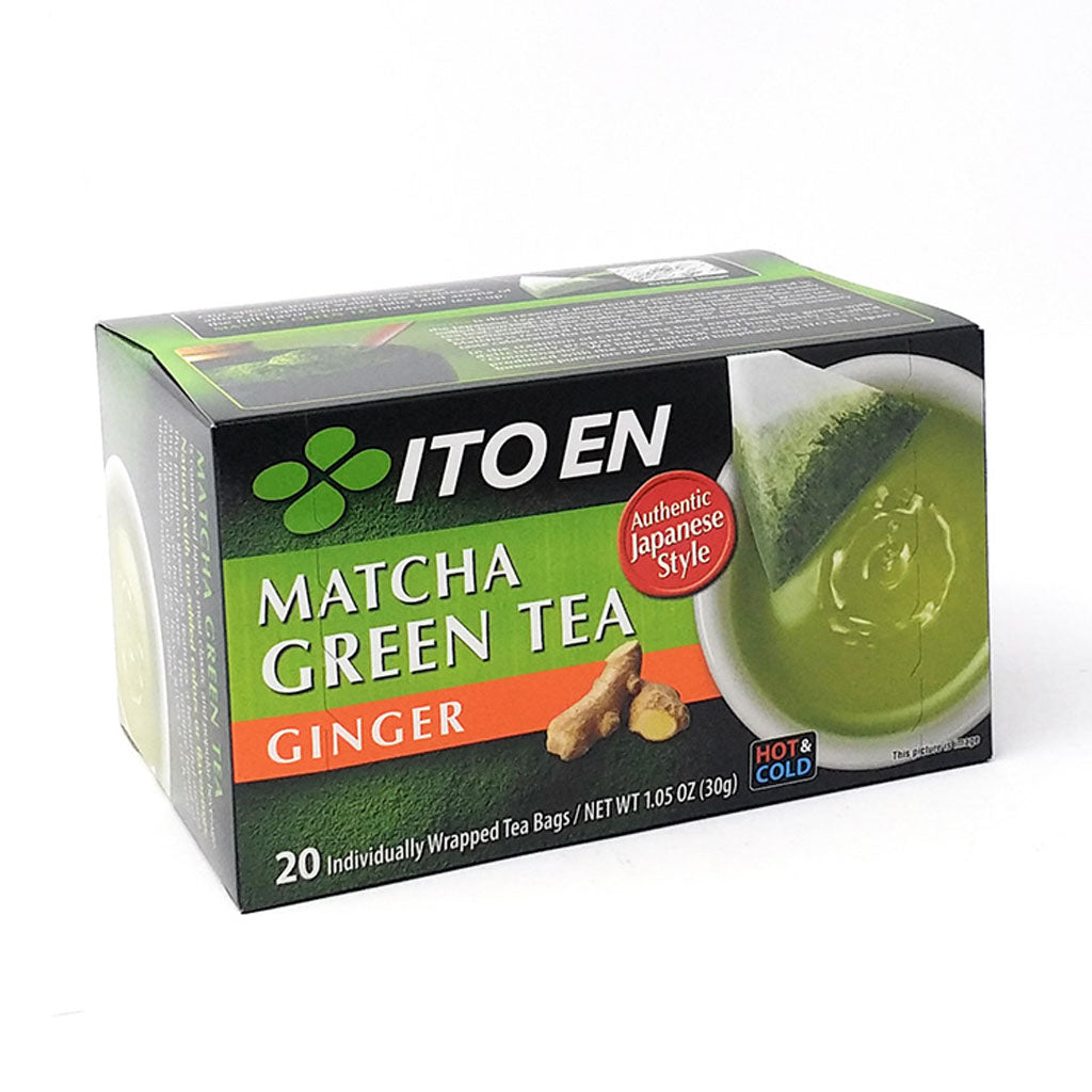 Itoen Matcha Green Tea Bag Ginger 30g