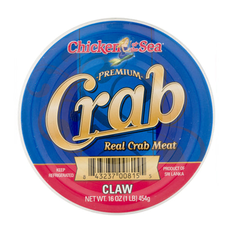 Chicken of the Sea Premium Crab Meat Claw 16 oz