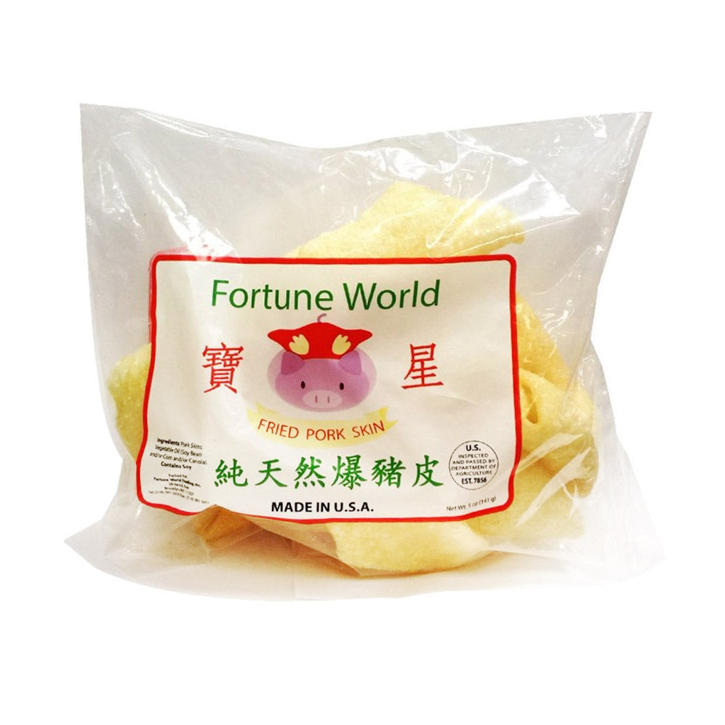 Fortune World Fried Pork Skin 5.00oz