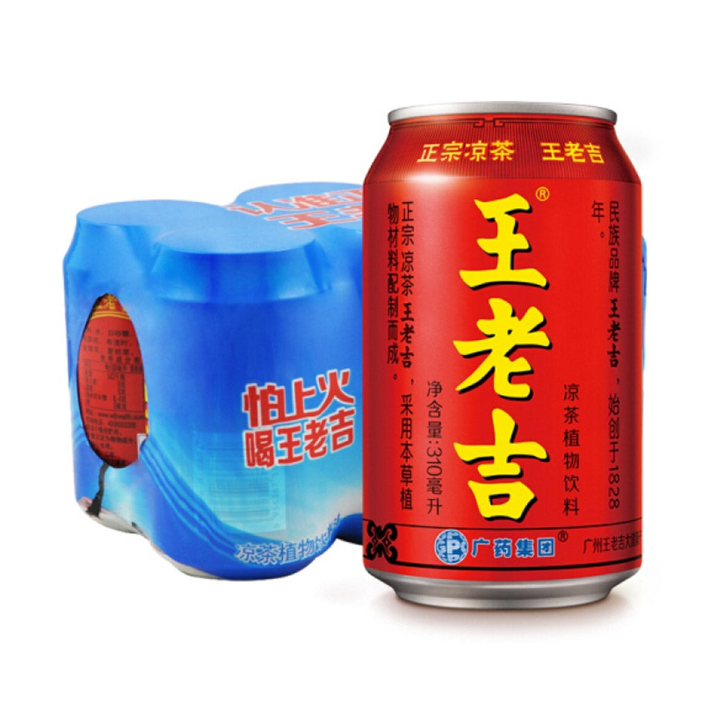 WANGLAOJI CHINESE HERB. TEA DRINK 6x310ml/pack