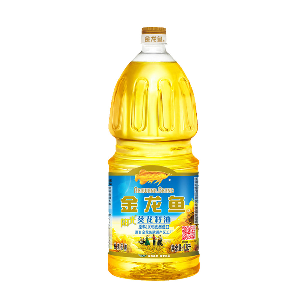 金龙鱼 阳光葵花籽油1.8L食用油