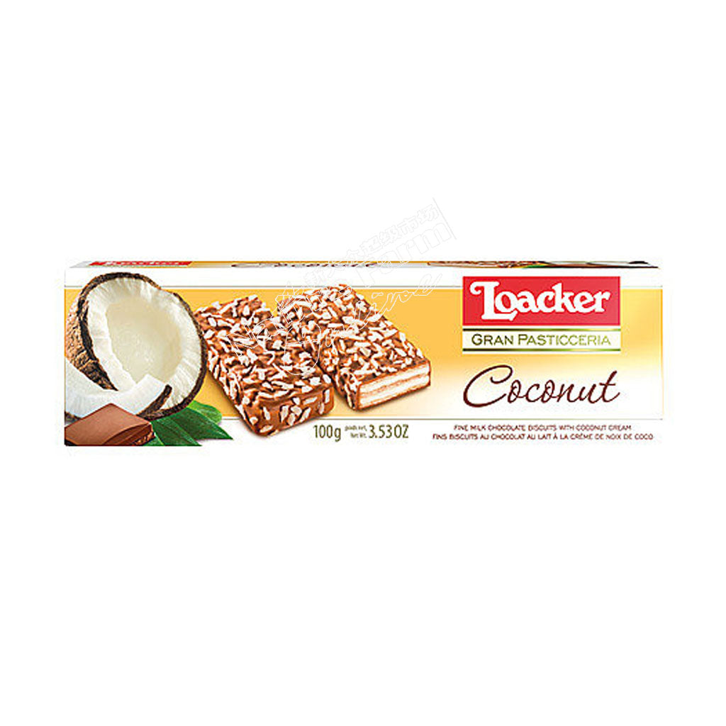 Loacker Gran Pasticceria Patisserie Coconut 3.53oz
