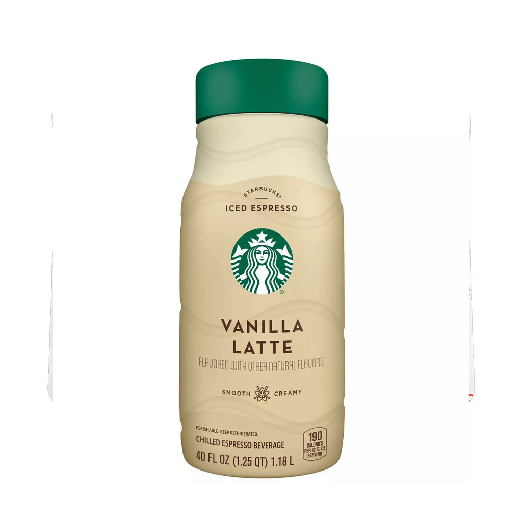 Starbucks Vanilla Latte Iced Espresso Classics - 40 fl oz