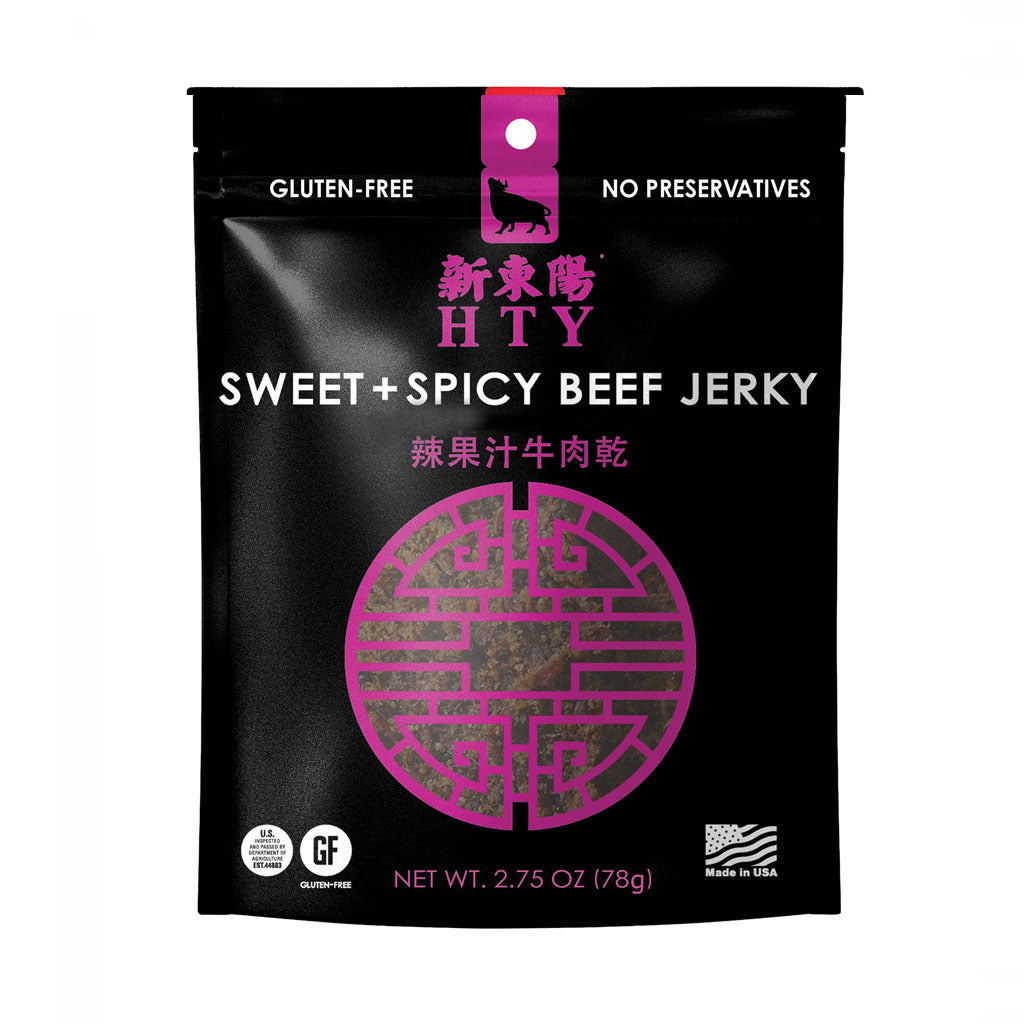HTY Sweet + Spicy Beef Jerky 2.75 oz