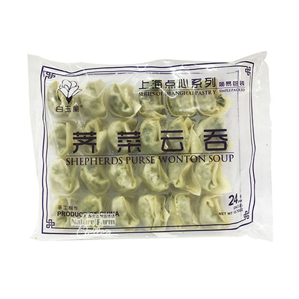 白玉兰牌荠菜云吞 12.71 oz