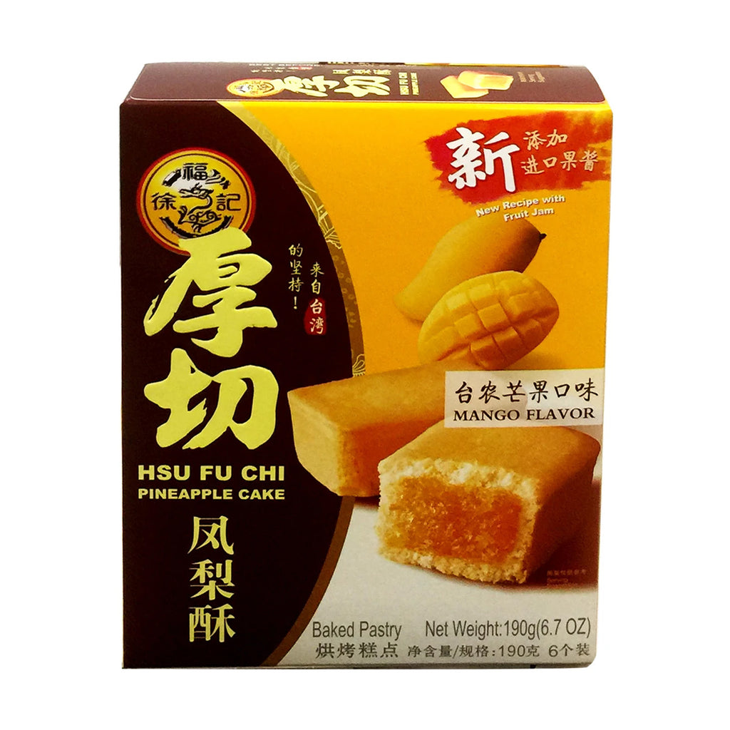 HSU FU CHI PINEAPPLE CAKE MANGO FLAVOR  (6.7oz)