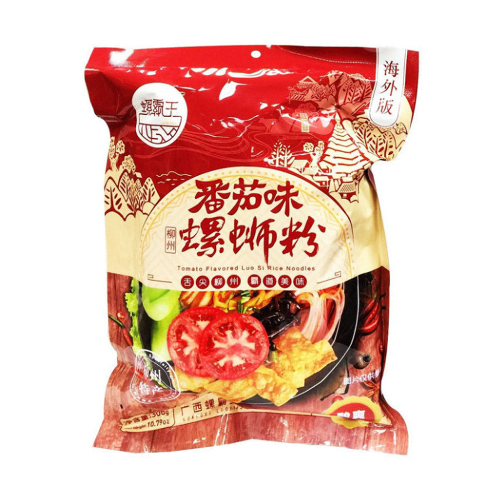 Luo Ba Wang Tomato Flavored Luo Si Rice Noodles 10.79oz