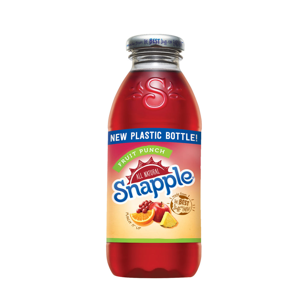 Snapple Fruit Punch Juice Drink 16oz