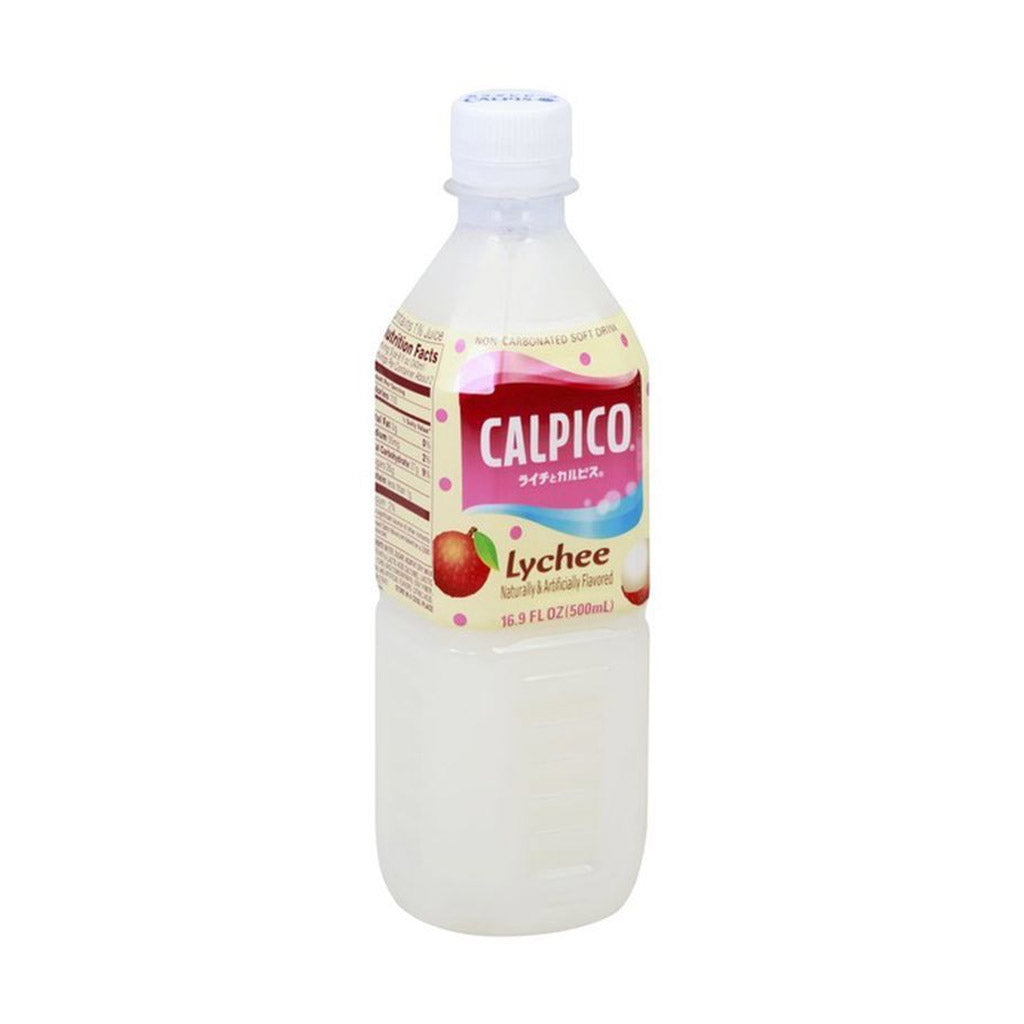 Calpico Soft Drink Non-Carbonated Lychee 16.9 oz