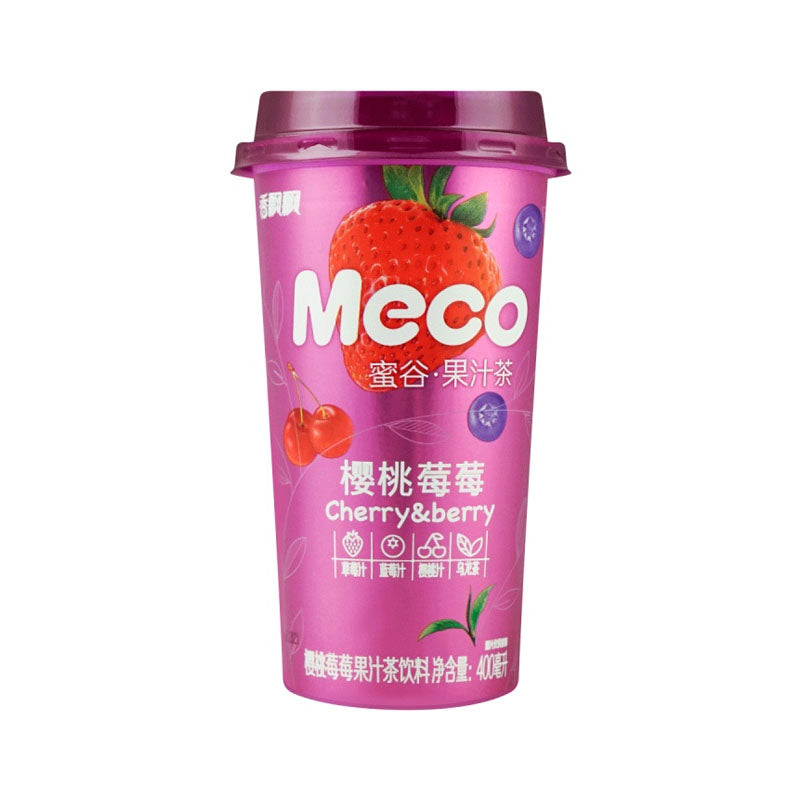 XIANGPIAOPIAO Meco Cherry & Strawberry Fruit Tea 400ml