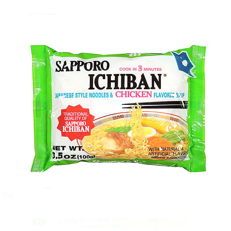 SAPPORO ICHIBAN Instant Ramen Chicken Flavor 100g
