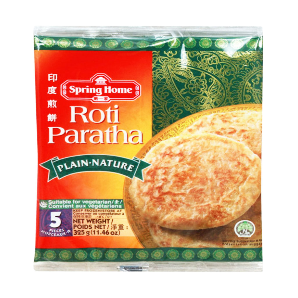 SPRING HOME Roti Paratha-原味（5件）11.46 oz