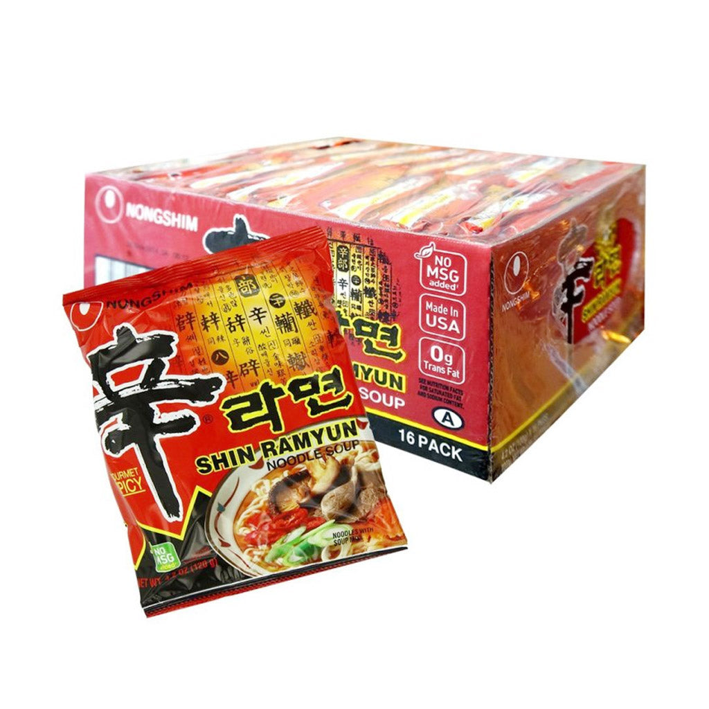 Shin Ramyun Noodle Soup  120G*16PCS