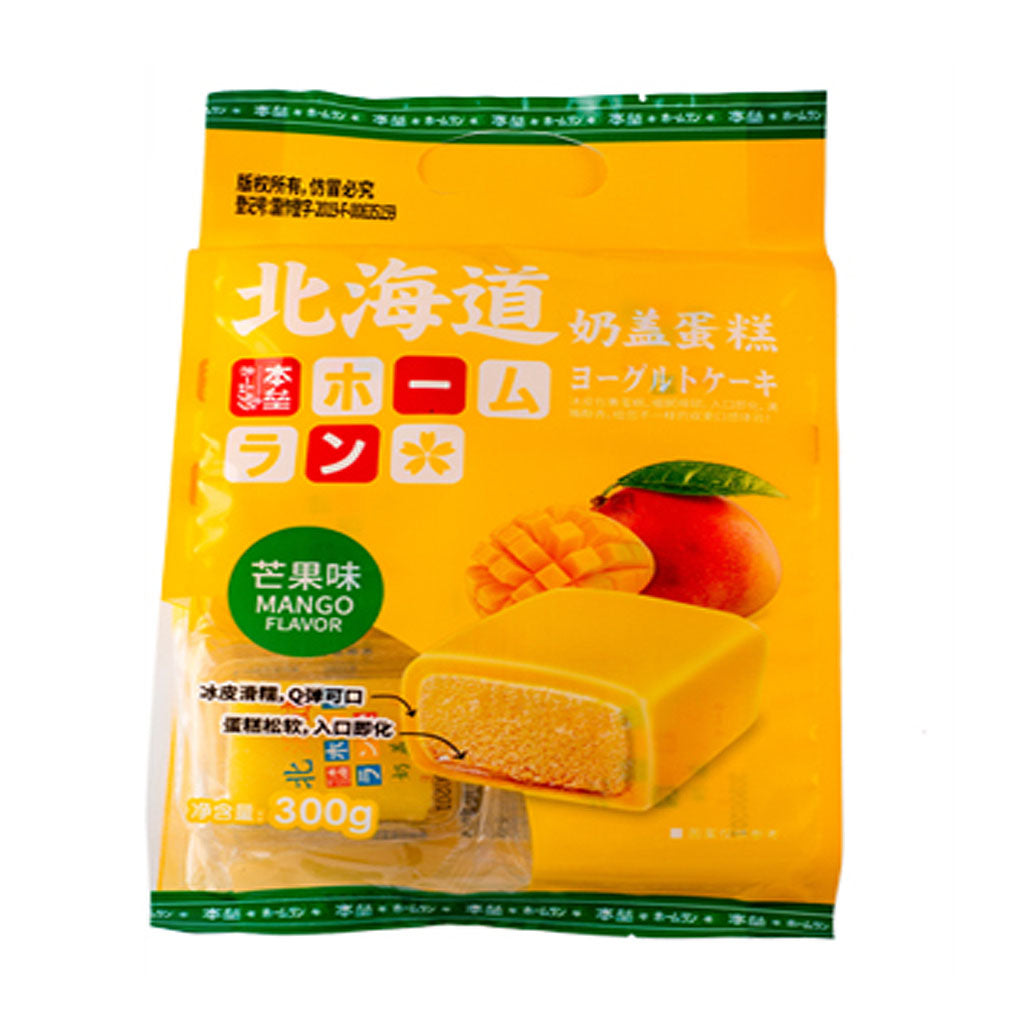 金斯泊 北海道 日本风味 奶盖蛋糕 芒果味 300克