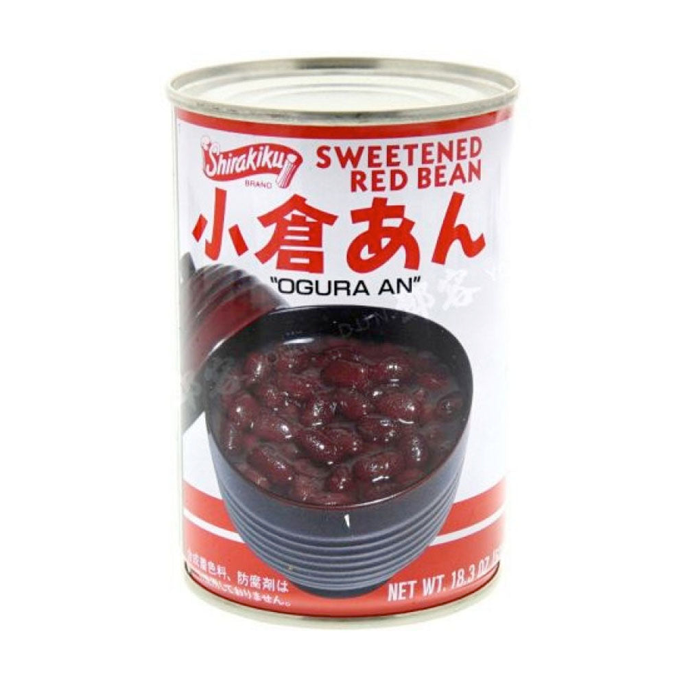 Shirakiku Sweetened Red Beans Ogura An 520g
