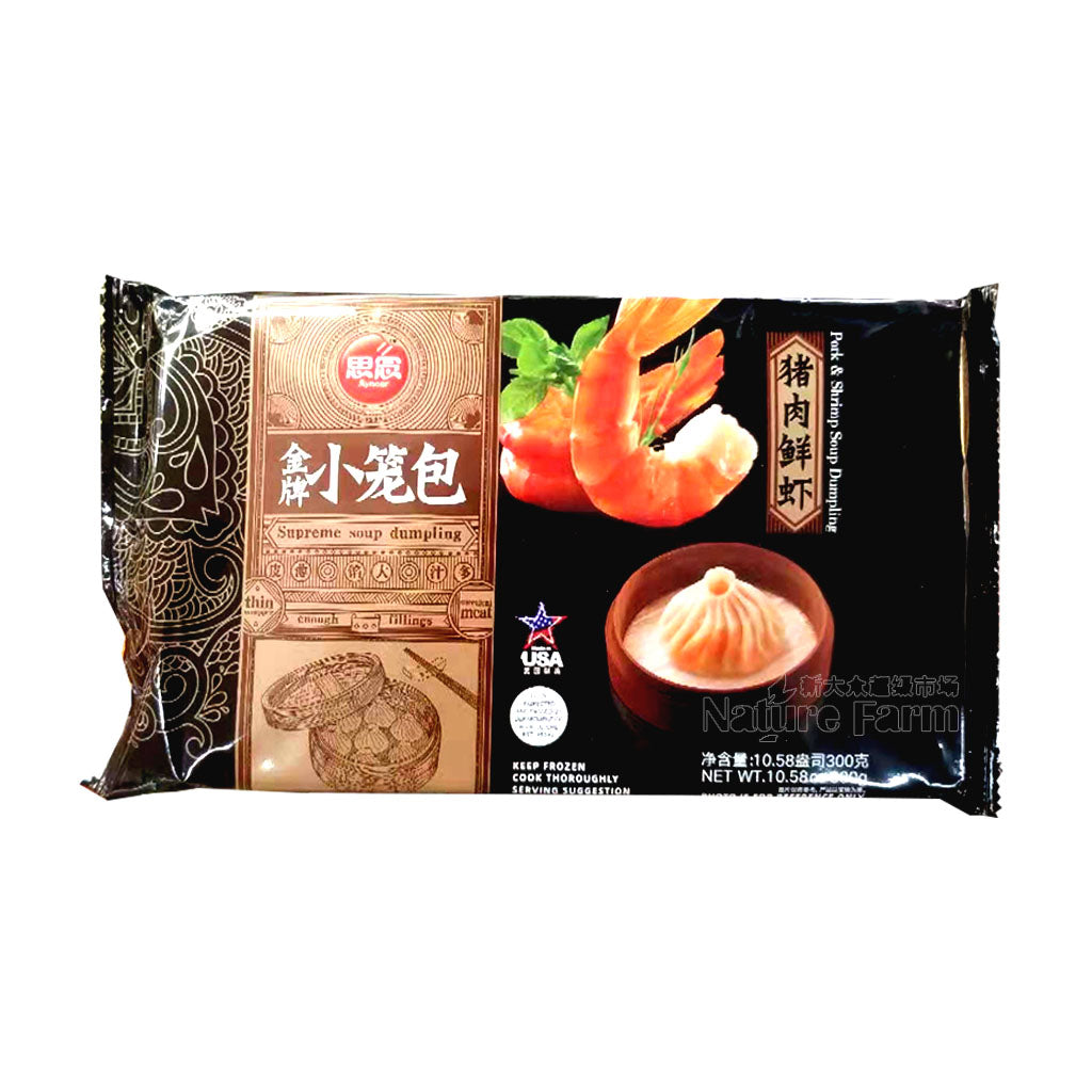 思念牌 金牌小笼包  猪肉鲜虾 (300克) 