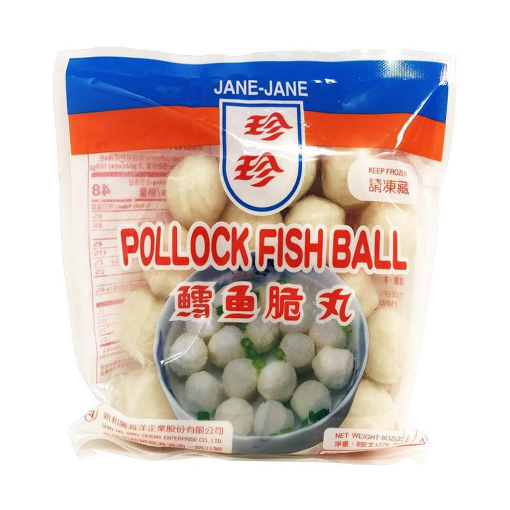 JaneJane Pollock Fish Ball (8.00oz)