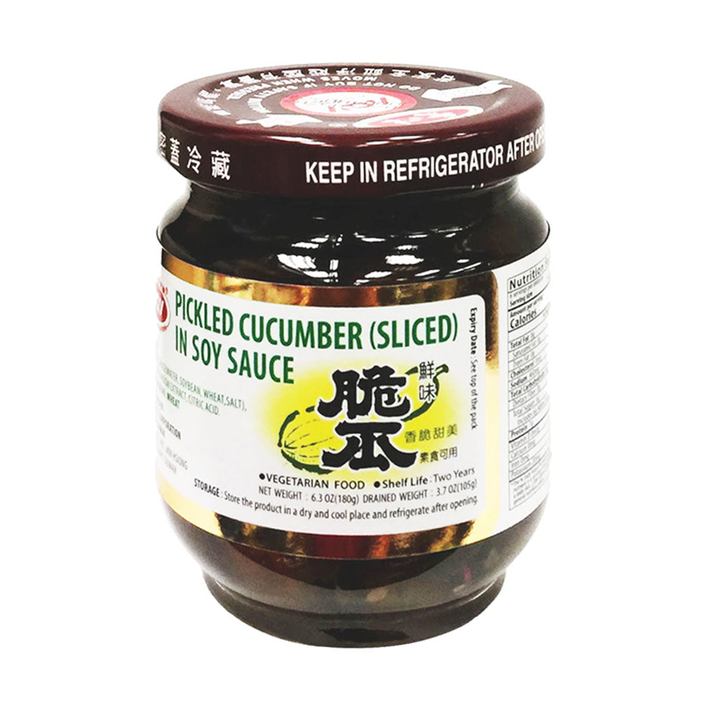 Ai Zhi Wei Pickled Cucumber Sliced in Soy Sauce (6.30oz)