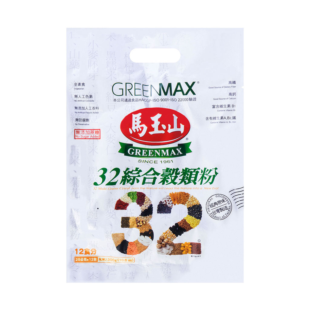GREENMAX  32 Multi Grains Cereal 12packs 300g