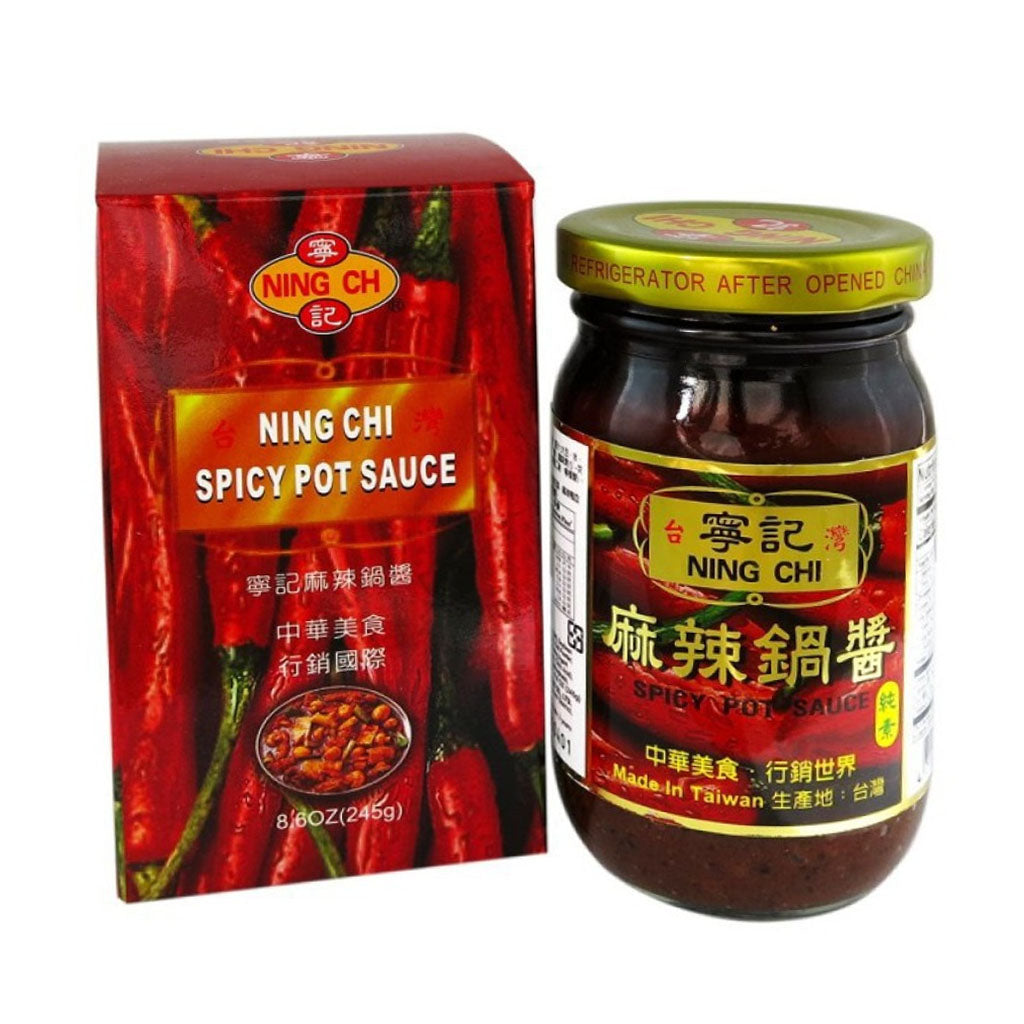 Taiwan Ning Chi Spicy Hot Pot Sauce 8.6oz