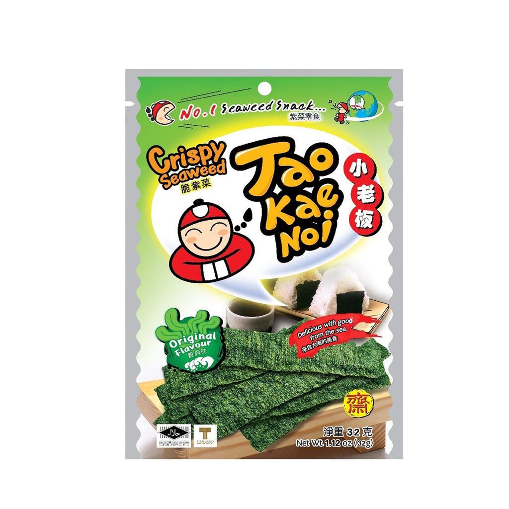TAO KAE NOI Crispy Seaweed Original 32g