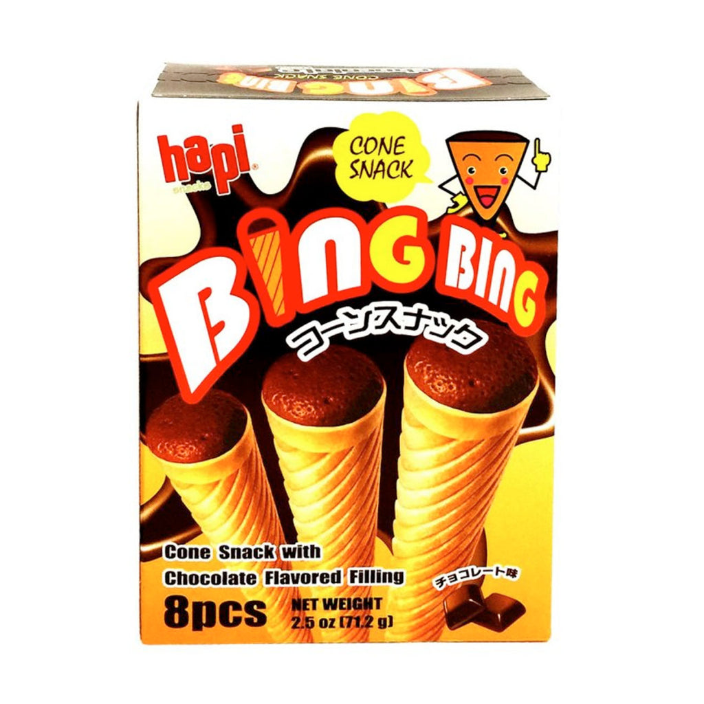 Hapi Cone Snack with Chocolate Flavored Filling (2.50oz)