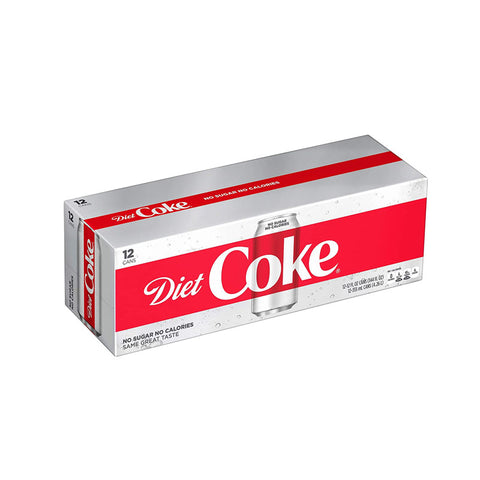 Coca-Cola Diet Coke 12 oz (pack of 12)