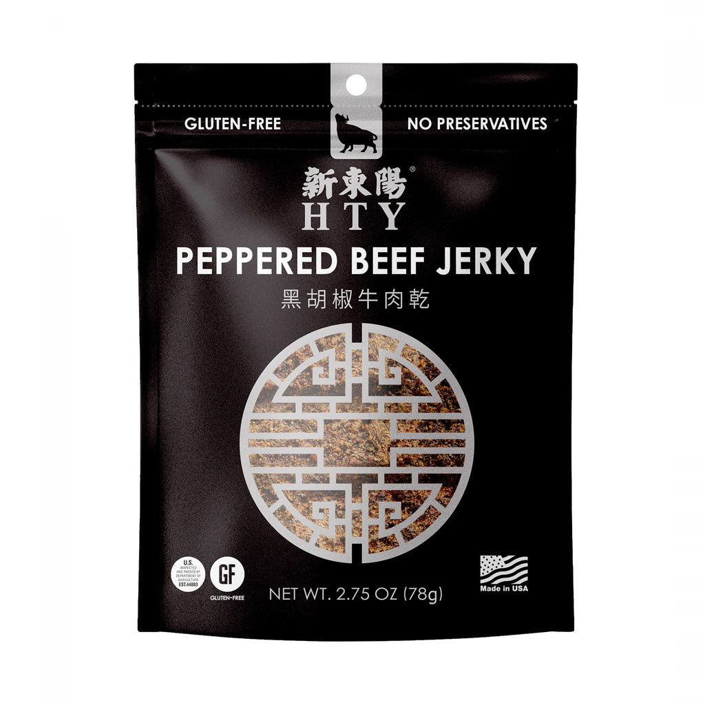 HTY PEPPERED BEEF JERKY 2.75 oz