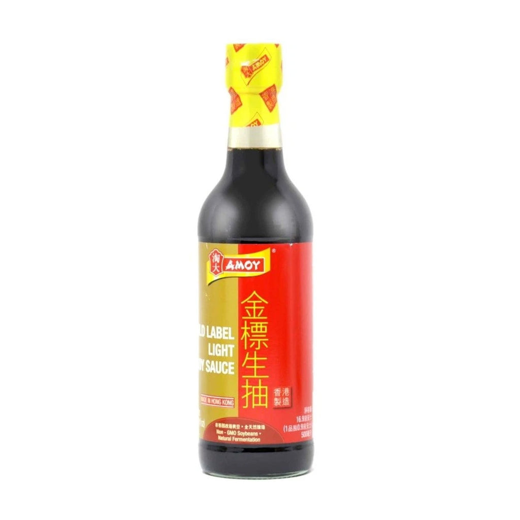 Amoy Light Soy Sauce 16.9 Oz (500 mL)