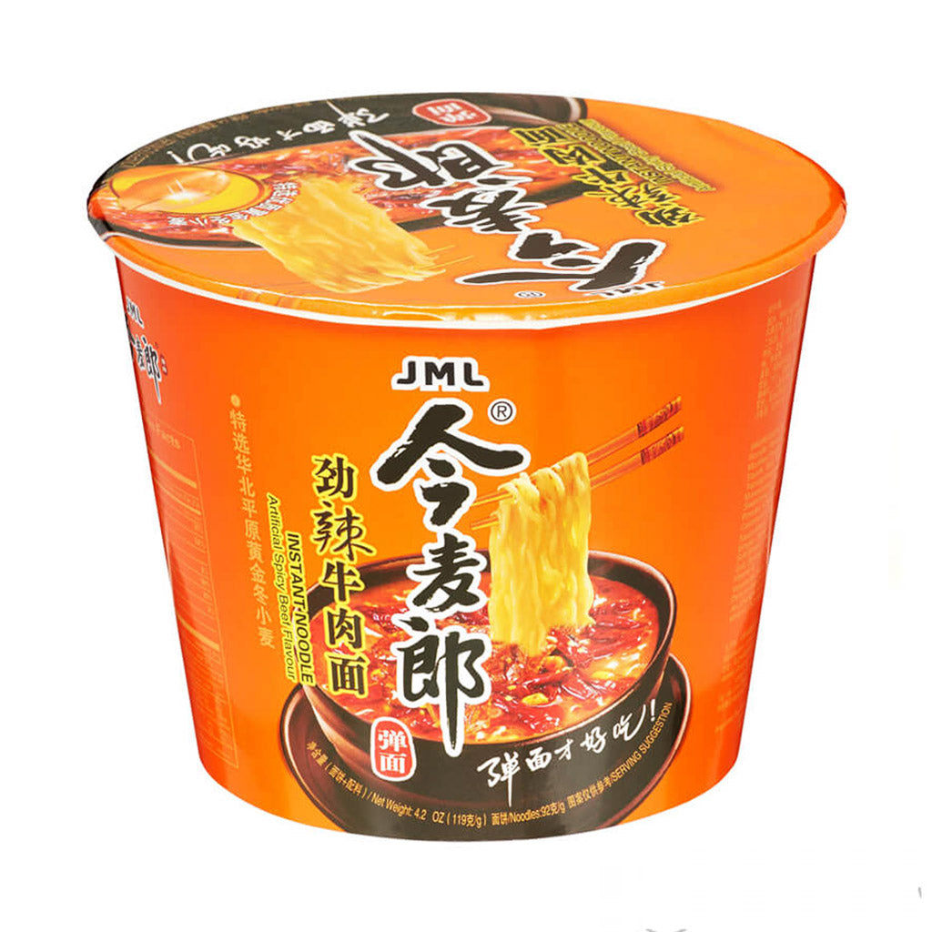 JML Instant Noodle Artificial Spicy Beef Flavor (4.20oz)
