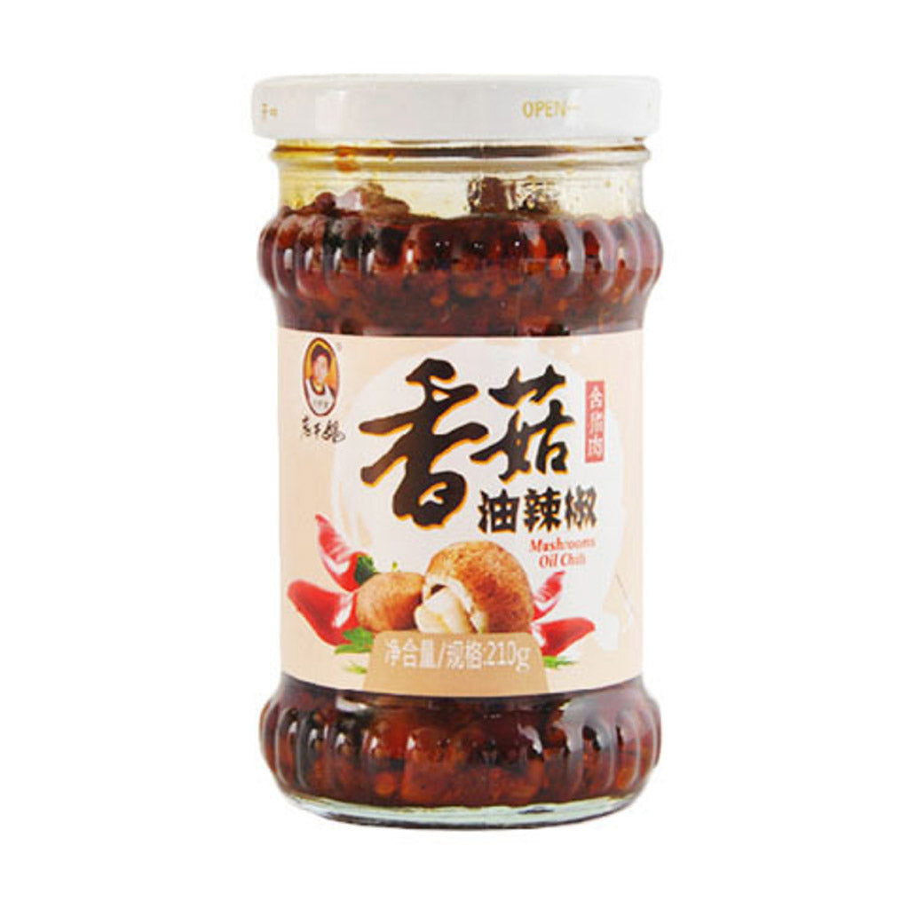 老干妈 香菇油辣椒 210g 中国驰名品牌