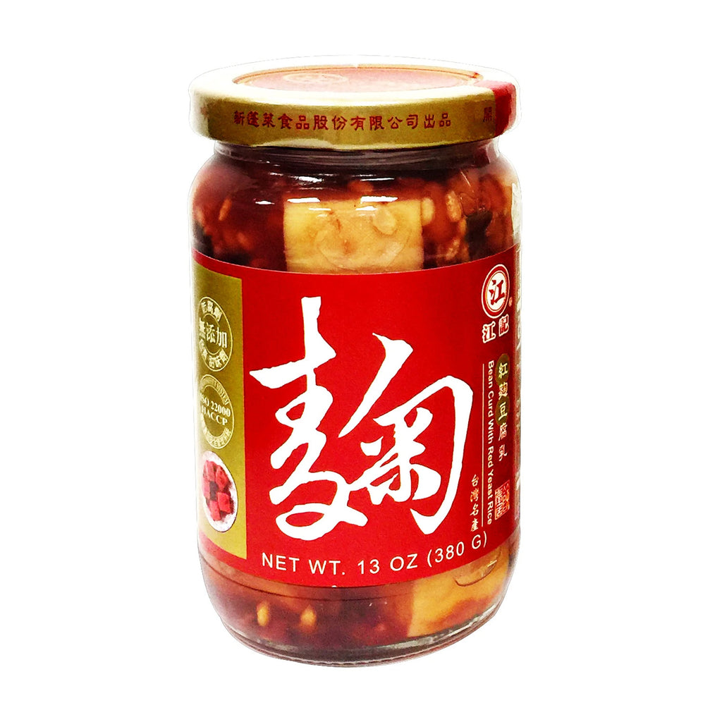 Jiang Ji Bean Curd with Red Yeast Rice (13.00oz)
