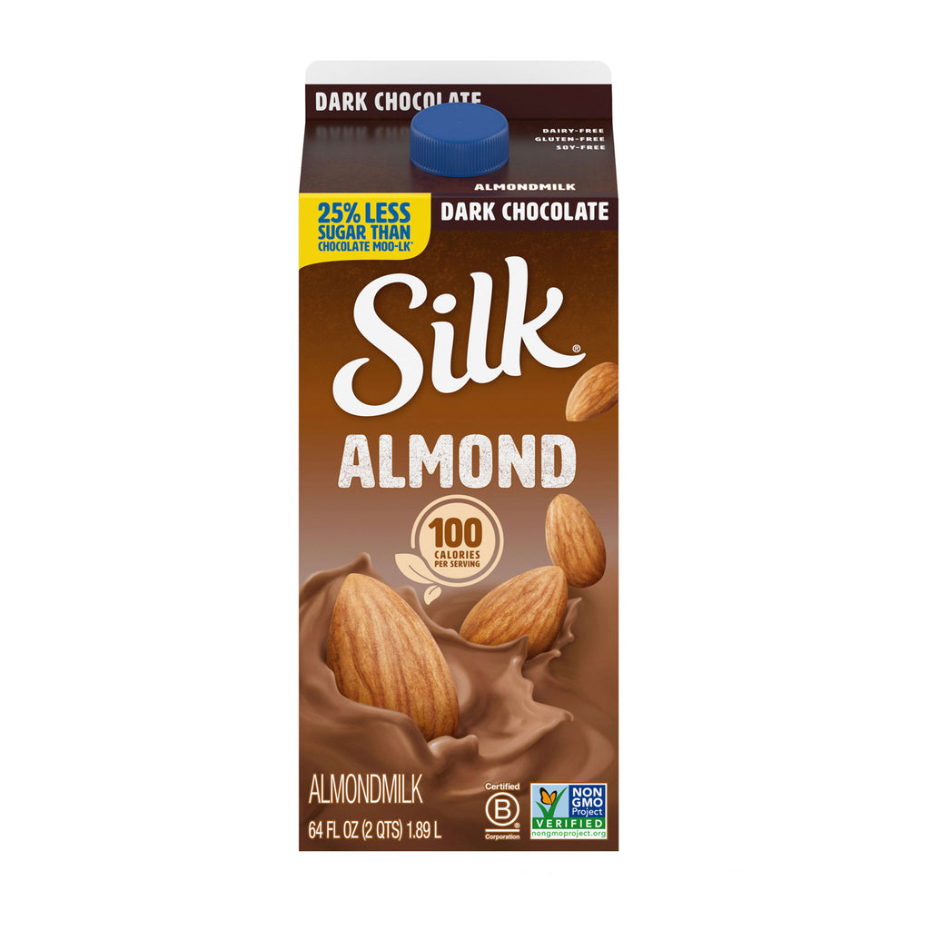 Silk Dark Chocolate Almond Milk Half Gallon