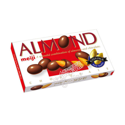 JAPAN MEIJI A Splendid Combination of Almond and Chocolate. 80g