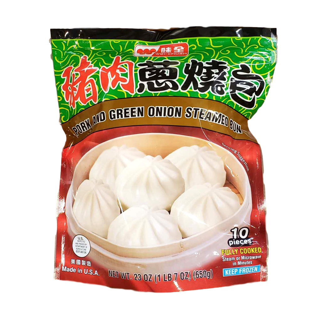 Wei-Chuan Pork and Green Onion Steamed Bun 650g